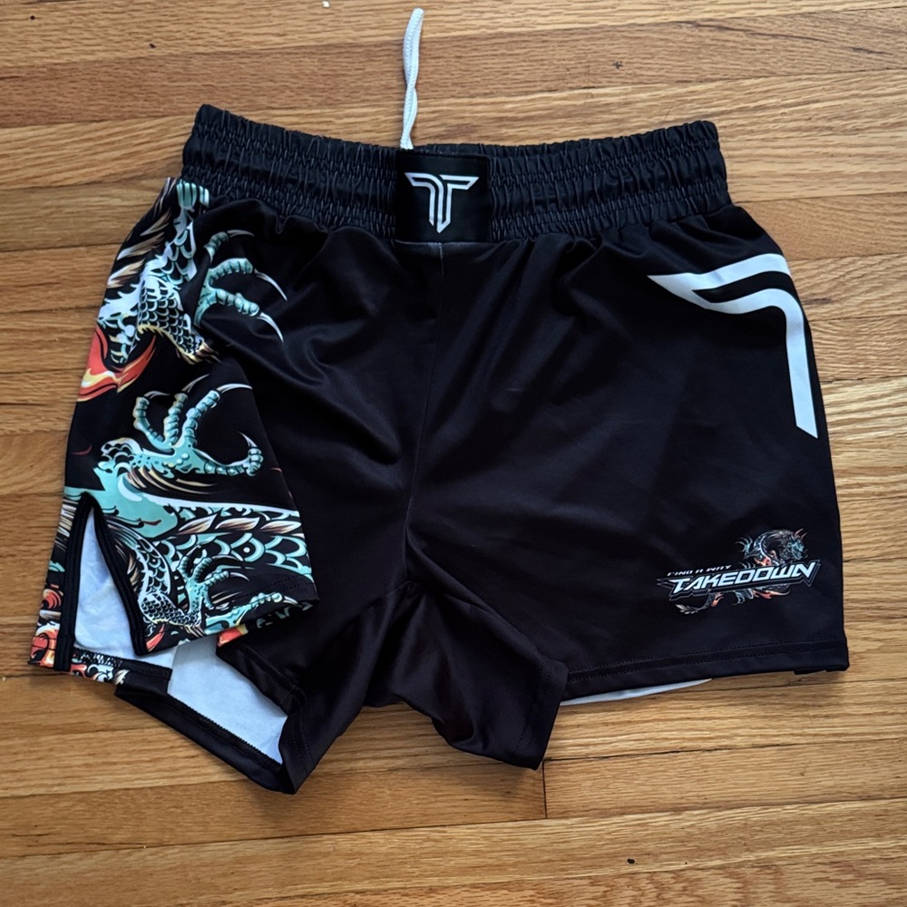 Men's Black Athletic Shorts